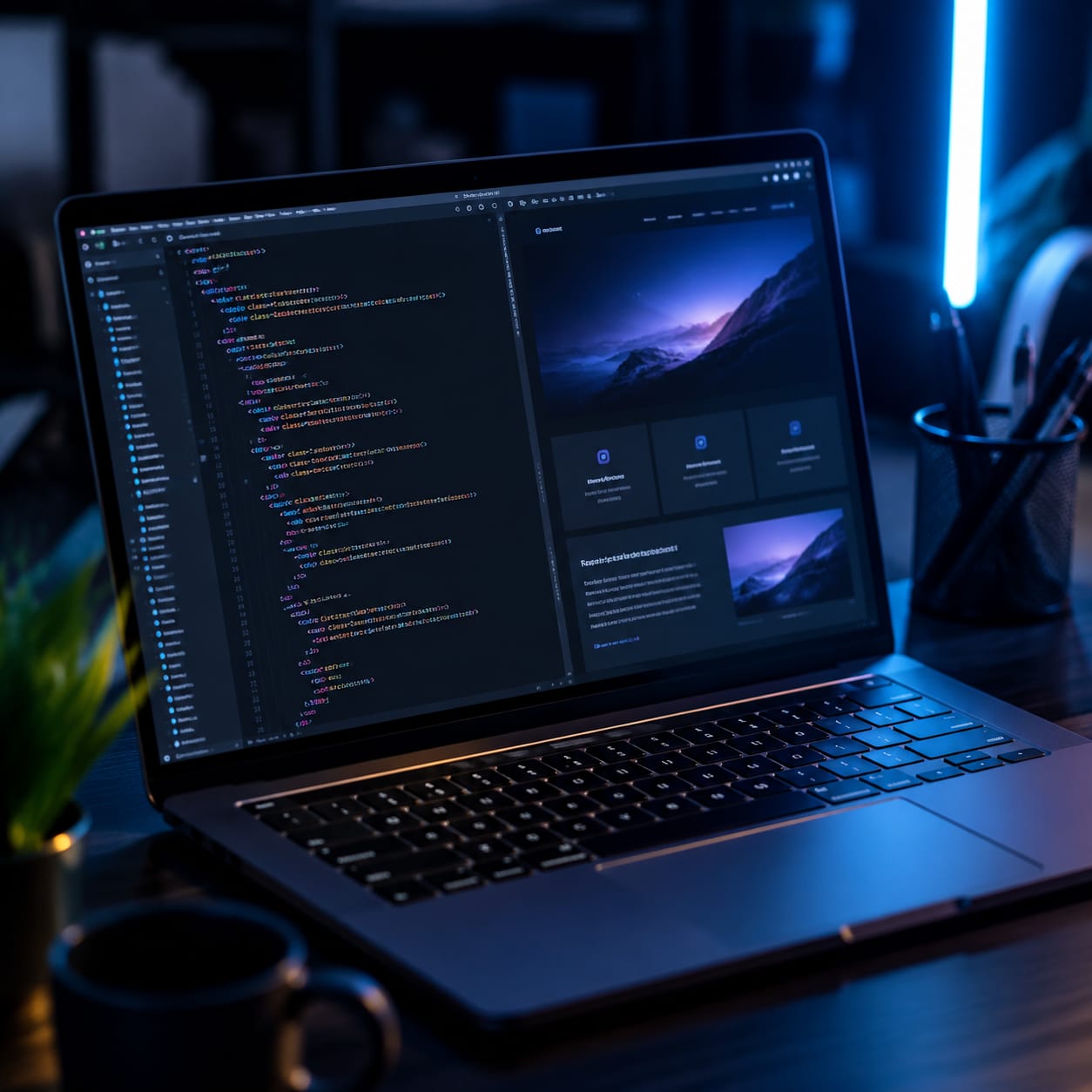 Website development project